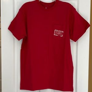 Southern Marsh unisex Red Short Sleeve Tee Classic Crew Neck Size Medium